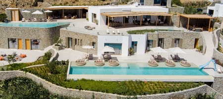 8 BD | Solido Estate | Psarou | 2 Infinity Pools | Jacuzzi