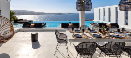 11 BD | Agios Lazaros | Black Retreat | 2 Private Pool | 3 Jacuzzi