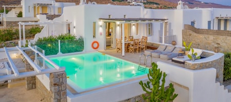 3 BD | Kalafatis | Villa Ocean Blue | Private Pool