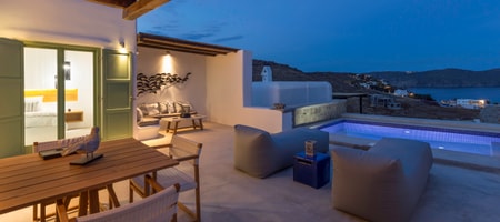 1 BD | Panormos | MPV Suite  | Private Pool