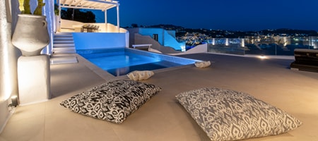 5 BD | Psarou - Agios Lazaros | Villa Feliz | Private Pool