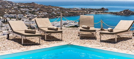 4 BD | Psarou-Agios Lazaros | Villa Luze 1 | Shared Pool