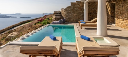 1 BD | Agia Sofia | Div Sea View Studio A | Private Pool