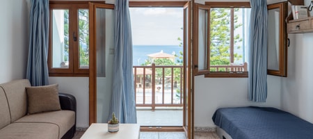 Family Apartment 2 Bedrooms with Sea View