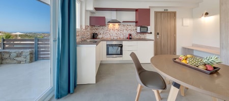 Oinos Sea View Double Suite with Fully Equipped Kitchen