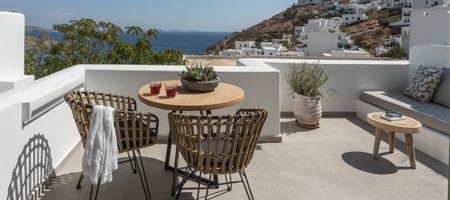 Maisonette Apartment (split level) - located at Chora (Astypalaia)