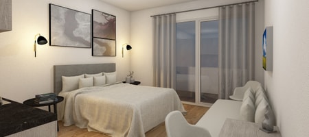 Double Apartment Beach Front