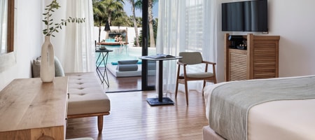 Luxury Swim Up Room