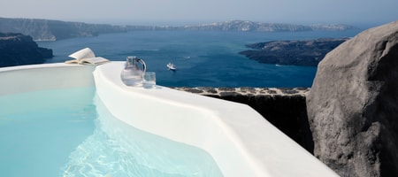 Premium Cave with Caldera View & Outdoor Hot Τub