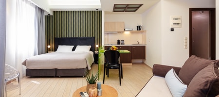 Studio Apartment Side Sea View