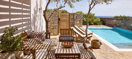 Family Suite 2 Bedroom Private Pool - Sea View