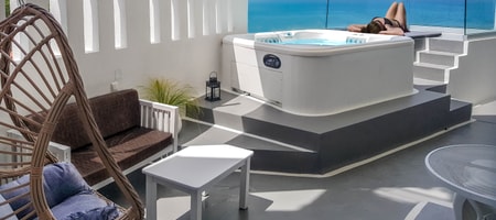 Sea Breeze Double Room with Outdoor Jacuzzi - Sea View