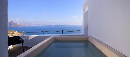 Family Cave Villa with Hot Tub and Caldera View Up to 4 guests