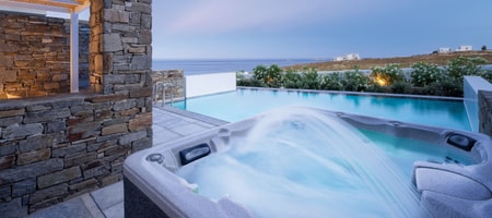 Honeymoon Suite Private Pool Sea View with Jacuzzi