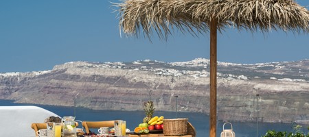 Silver Suite Outdoor Pool | Hot Tub | Caldera View