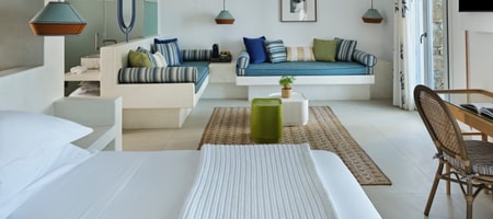 Executive Suite Partial Sea View with Private Pool - 43m² (Indoor)