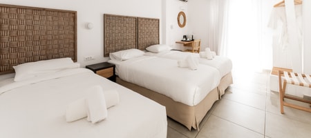 Super Paradise Triple Sea View Room
