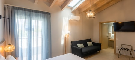 Superior Pool-Facing Suite with Sitting Area  and  Balcony