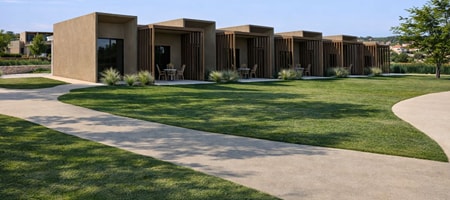 GARDEN VILLAS with 2 double bedrooms
