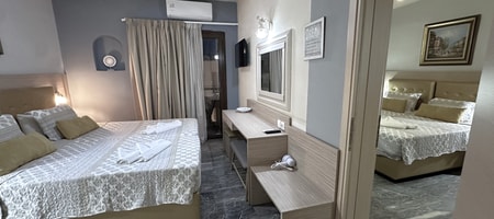 CONNECTED ROOMS FOR 5 PERSONS