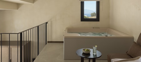 Design Sea View Maisonette with Indoor Jacuzzi