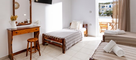 Triple Room with Garden View