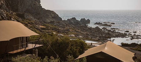 Seafront Tented Pavilion with Hydrotherapy Mini-pool