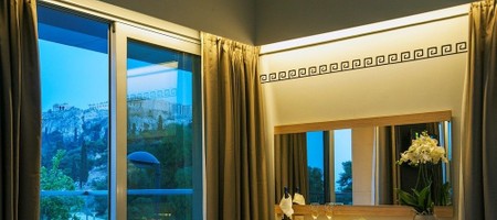 Acropolis Corner Suite with Balcony