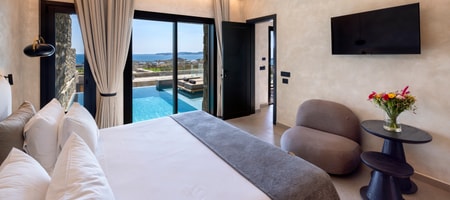Exclusive Two Bedroom Suite with Private Pool and Panoramic Sea View
