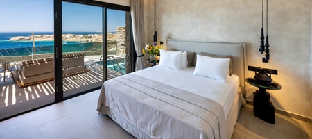 Majestic One Bedroom Villa with Private Pool and Side Sea View