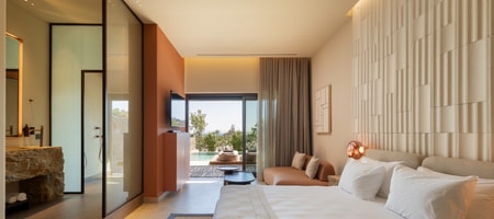 Terra Design Suite With Private Pool and Garden View