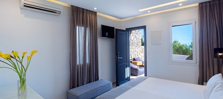 Double or Twin Room with Private Terrace and Outdoor Jacuzzi
