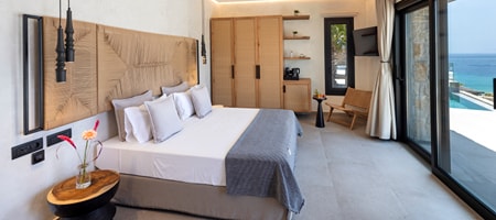 Junior Suite with Private Pool Sea View and Big Private Terrace
