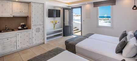 Triple Studio with Sea View