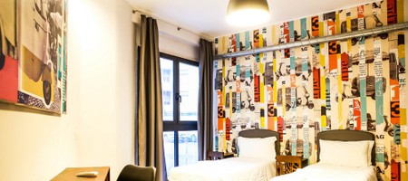 Bed in 4-Bed Male Dormitory Room