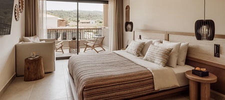 Deluxe Double Room with Sea or Pool View