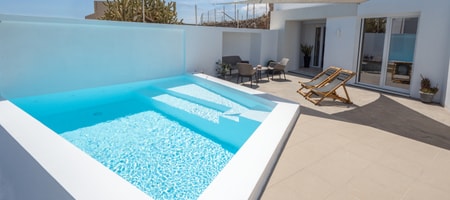 Exclusive Cave Suite with private Pool and Seaview