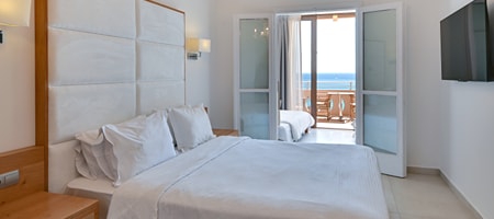 One Bedroom Family Room with Balcony and Sea View