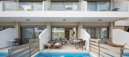 Premium Double Room with Individual Pool