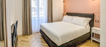 Room 304 - Double Room with Private Bathroom ans City View