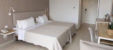 Twin Room with Partial Sea View (Family Share)