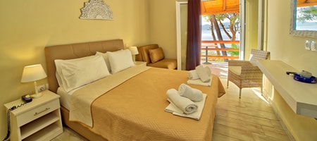Standard  double sea view room
