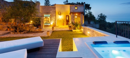 3 Bedroom | Ali Vafi's Villa with Jacuzzi & Plunge Pool | Maroulas | Rethymno