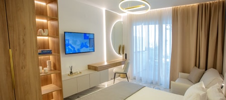 King Studio with Side Sea View
