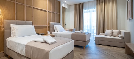 Deluxe Single Beds Room