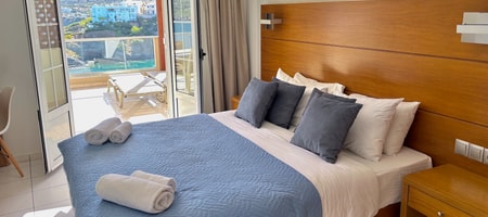 Deluxe One-Bedroom Apartment with Sea View and Terrace