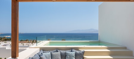 Junior Suite With Private Plunge Pool & Panoramic Sea View