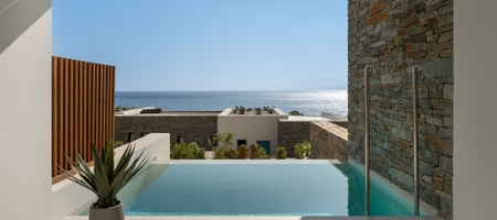 Junior Suite With Private Pool & Sea View