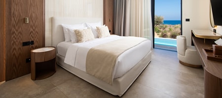 Vione Suite With Private Pool & Sea View