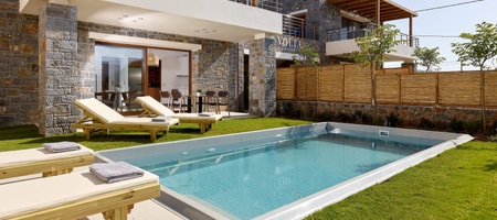 Two Bedroom Suite with Private Pool and Garden